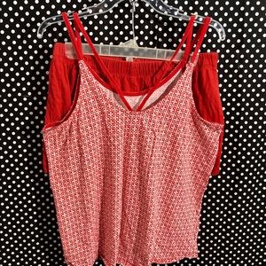 Cacique 2 piece pajamas